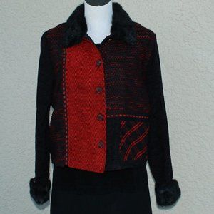 Christina Hope Petite Textured Jacket